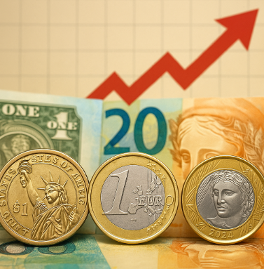 Dólar e Euro Sobem, Real Enfrenta Pressões e Juros Disparam no Brasil em Maio de 2025