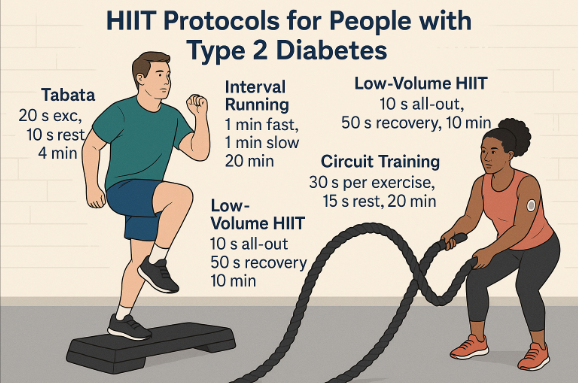HIIT revoluciona suporte ao tratamento do diabetes tipo 2: meta-análises indicam melhora expressiva