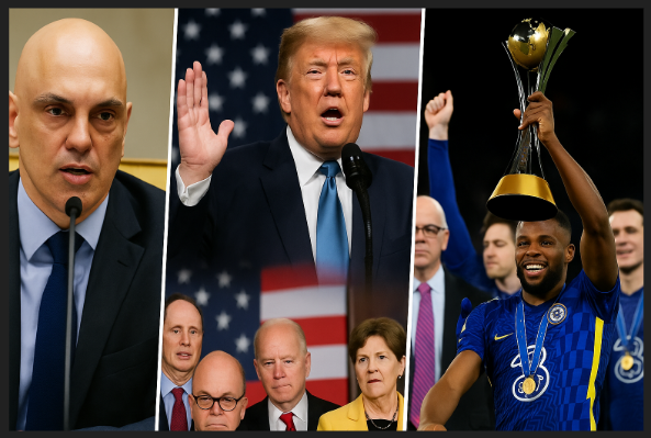 Moraes impõe IOF, democratas rechaçam “tarifaço” de Trump e Chelsea se torna SAF recordista