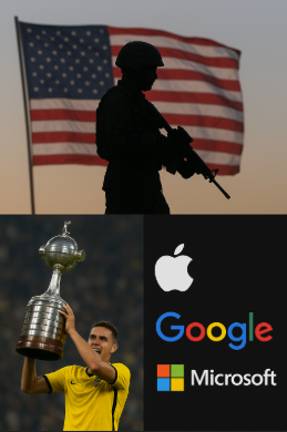 Possível Invasão dos EUA a País latino, Final da Libertadores 2015 e Empresas de Tecnologia