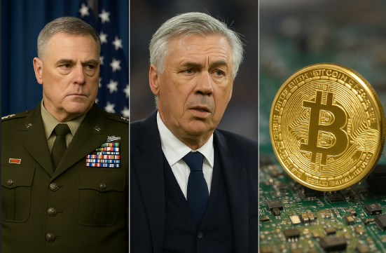 Política (EUA), Esporte (Ancelotti) e Economia (Bitcoin) em ebulição!