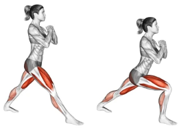 🏃‍♂️ Avanço em deslocamento com o peso do corpo: força, equilíbrio e coordenação