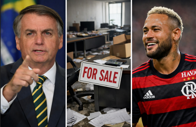 Notícias da semana: política-Bolsonaro, economia-juros e esporte-Neymar no Brasil e no mundo